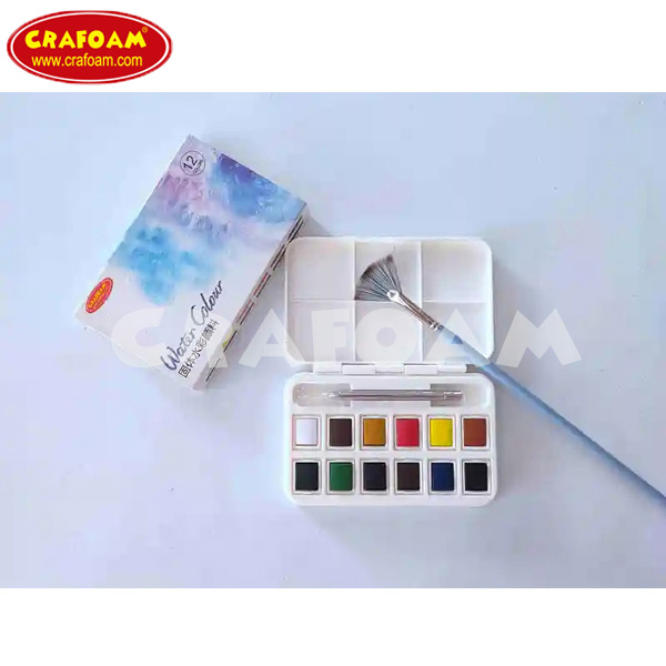 Solid Watercolor Paint Set 12 Buy Solid Watercolor Paint Set 12