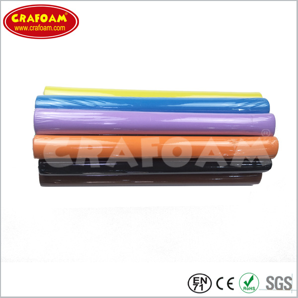 Color EVA Foam Rolls with Shrinking Packing